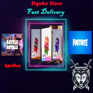 Boss Sprite Normal / Gummy / Galaxy | Battle Royale Fortnite