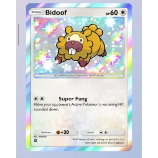 Bidoof Shiny Rare | Pokemon TCG Pocket