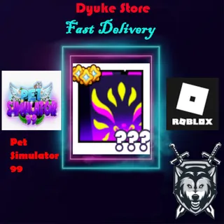 Huge UV Kitsune | Pet Simulator 99