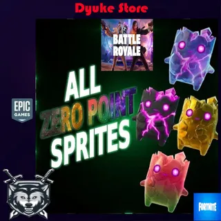 All Zero Point Sprites Mastered | Fortnite Battle Royale
