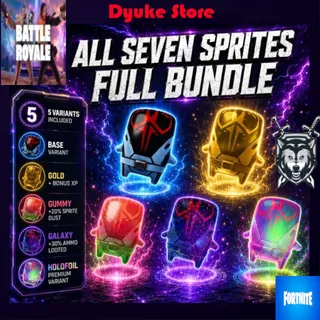 All Seven Sprites | Fortnite Battle Royale