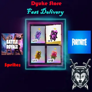 Zero Point Sprite Normal / Gold / Gummy / Galaxy | Battle Royale Fortnite