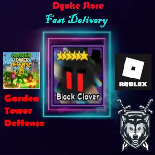 Black Clover | Garden Tower Defense