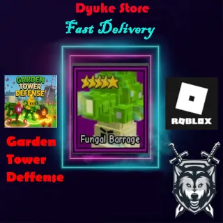 Fungal Barrage | Garden Tower Defense