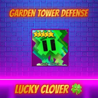 Lucky Clover | Garden Tower Defense