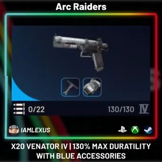 20x Venator IV 100% Durability extended medium mag 3 + angled grip 3 + extraction with hatch key