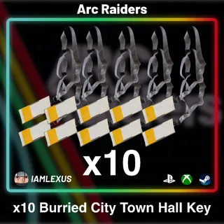x10 Burried City Town Hall Key