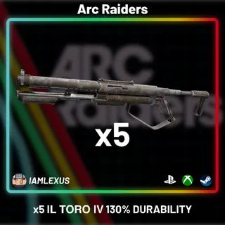 x5 Il Toro IV 130% Full Durability - Arc Raiders