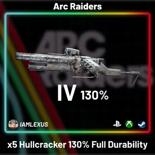 Hullcracker x5 IV 130% Durability Level 4 - ARC Raiders