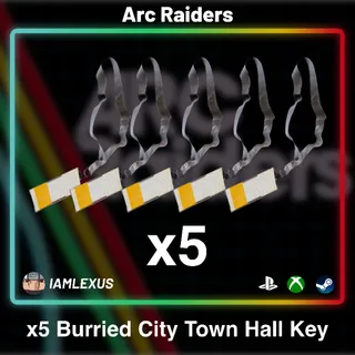x5 Burried City Town Hall Key