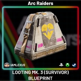 Looting MK. 3 (Survivor) Blueprint ARC Raiders