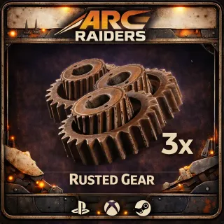 3x Rusted Gear
