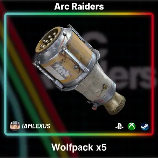 5x Wolfpack - Arc Raiders
