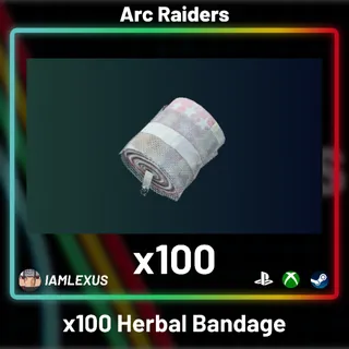 x100 Herbal Bandage - Arc Raiders
