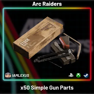 x50 Simple Gun Parts - Arc Raiders