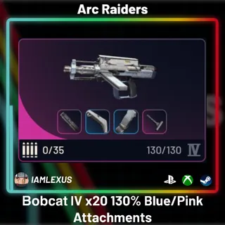 Bobcat IV x20 Full Attachment - Arc Raiders 