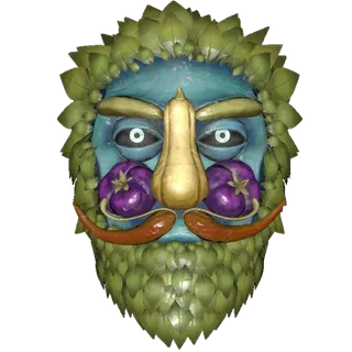 Glowing Veggie man mask