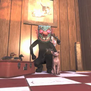 Glowing Corn Cob Mask