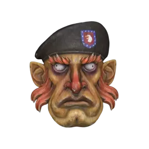 Fasnacht Captain Mask