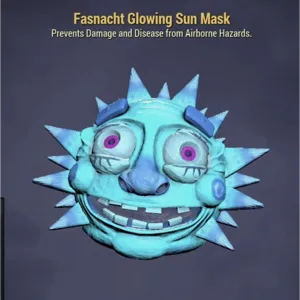 Glowing Sun Mask