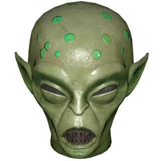 Glowing Alien Mask