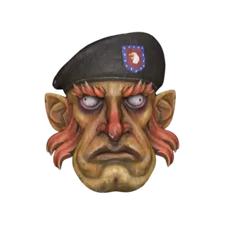 Fasnacht Captain Mask