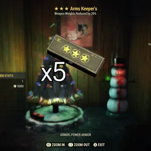 Arms keeper’s Mods (x5)