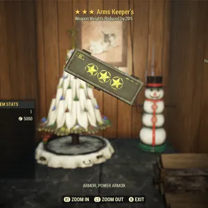 Arms Keeper’s Mods (x5)