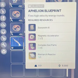 (NEW) Aphelion Blueprint