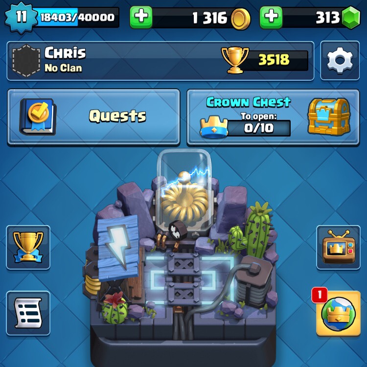 mythical chest clash royale