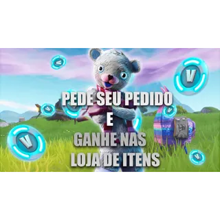 Venda de Skins e Itens na Loja do Fortnite De 200 ou ate 300 Vubcks (Envia Presentes)