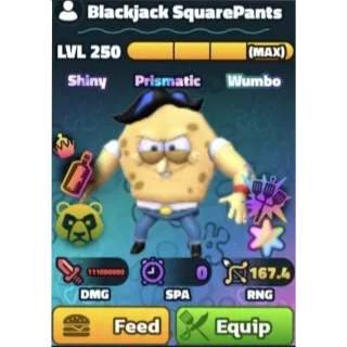 BLACKJACK SUPERSTAR SW/NC MAX LVL RANDOM SERIAL #