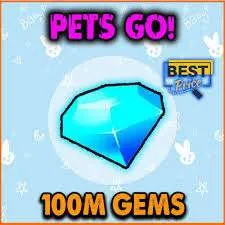 PETS GO-100 MILLION GEMS