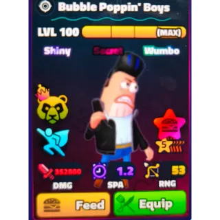 POPPIN BOYS SW/NC/PP 5 STARS