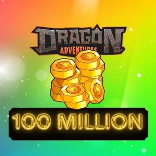 100M COINS - DRAGON ADVENTURES