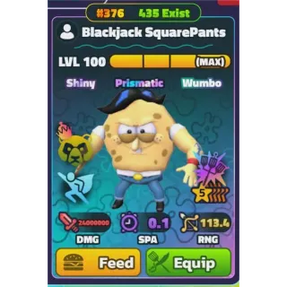 MAX LVL BLACKJACK SW/NC/HS 5 STARS SERIAL #376