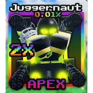 2X JUGGERNAUT (APEX) - NOOB TOWER DEFENSE