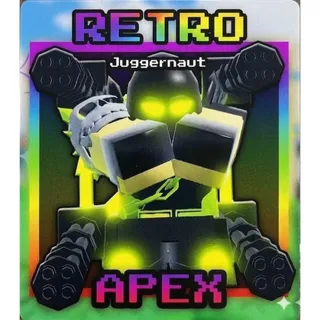 RETRO JUGGERNAUT (APEX) - NOOB TOWER DEFENSE