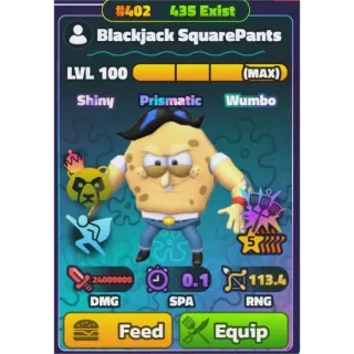 MAX LVL BLACKJACK SW/NC/HS 5 STARS SERIAL #402