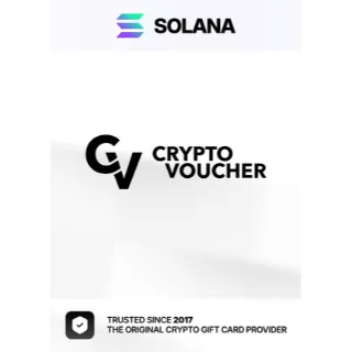 Crypto Voucher (SOL) 100 USD Key (GLOBAL)