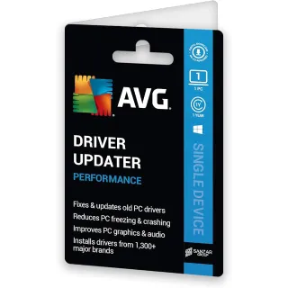 AVG Driver Updater 3 Device, 1 Year - (Global)