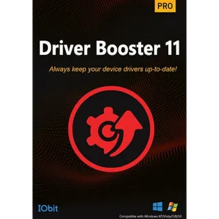 IObit Driver Booster 11 Pro 3 PCs, 1 Year - Windows Key Global