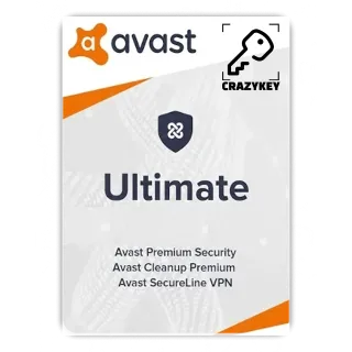 Avast Ultimate 3 Devices, 1 Year - Multi Device (Global)