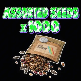 1000x Assorted Seeds Arc Raiders