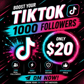 1000 TikTok Followers