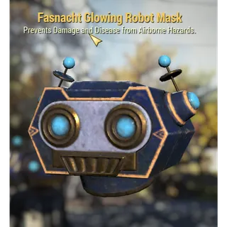 Fasnach Glowing Robot Mask