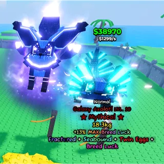 Galaxy Axolotl + Galaxy Kitsune BR