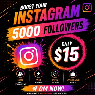 5k Instagram Followers