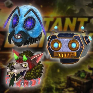 Fasnacht Glowing Masks Bundle