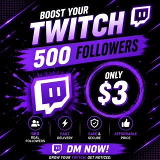 500 Twitch Followers